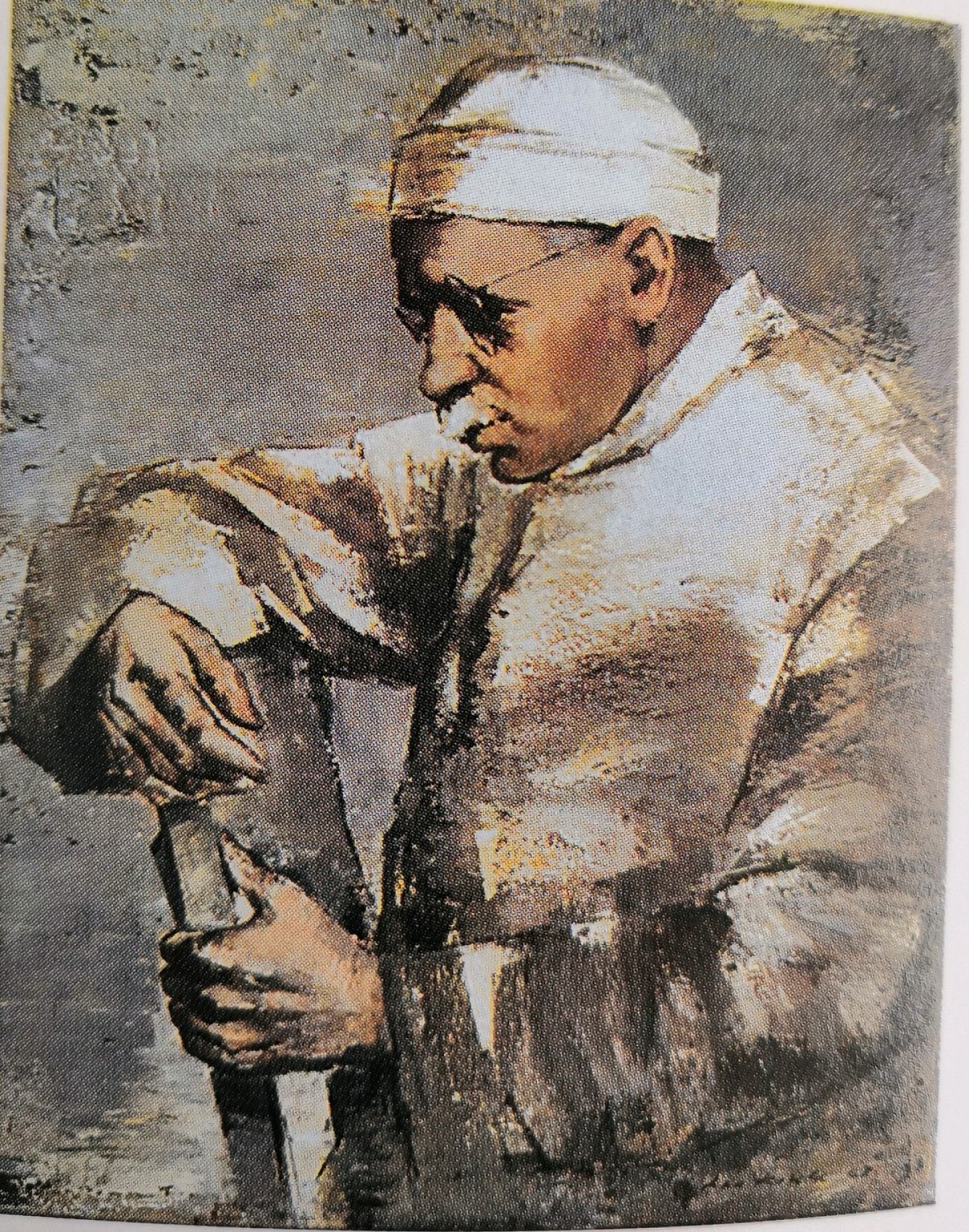 Stradiņš Leo Kokles glezna