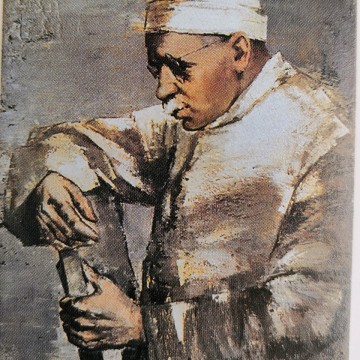 Stradiņš Leo Kokles glezna